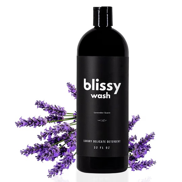 BLISSY Plant Based Lavender Natural Laundry Detergent Mesh Laundry Bag Bundle - Picture 2 of 6